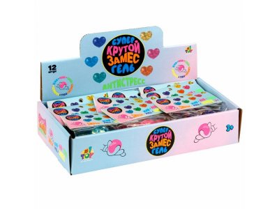 Игрушка-антистресс 1Toy Крутой замес Супергель сердечко, 6*5.5*3 см 1-00469733_5