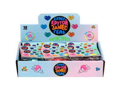 Игрушка-антистресс 1Toy Крутой замес Супергель сердечко, 6*5.5*3 см 1-00469733_6