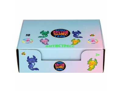 Игрушка-антистресс 1Toy Крутой замес Супергель аксолотль, 11*9*5 см 1-00469734_3