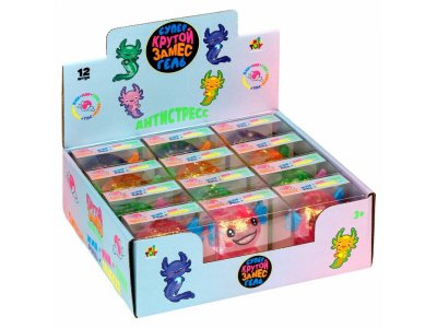 Игрушка-антистресс 1Toy Крутой замес Супергель аксолотль, 11*9*5 см 1-00469734_8