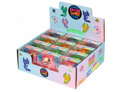 Игрушка-антистресс 1Toy Крутой замес Супергель аксолотль, 11*9*5 см 1-00469734_6