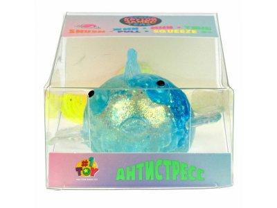 Игрушка-антистресс 1Toy Крутой замес Супергель рыбка, 12*8*5.5 см 1-00469736_8