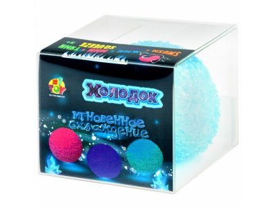 Игрушка-антистресс 1Toy Крутой замес Холодок шар, мгновенное охлаждение, 6 см 1-00469738_17