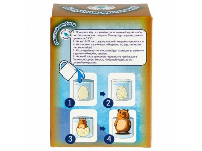 Игрушка 1toy Домашний инкубатор, яйцо с растущей Капибарой 1-00469743_4