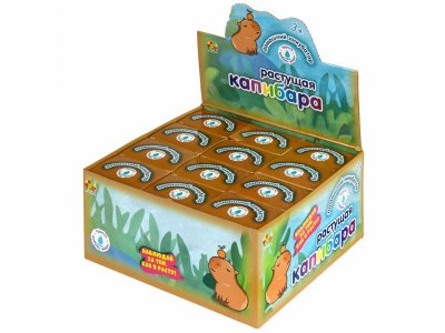 Игрушка 1toy Домашний инкубатор, яйцо с растущей Капибарой 1-00469743_13