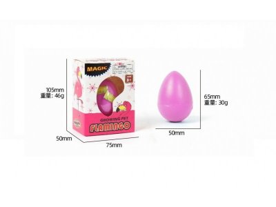 Игрушка 1toy Домашний инкубатор, яйцо с растущим Фламинго 1-00469744_2