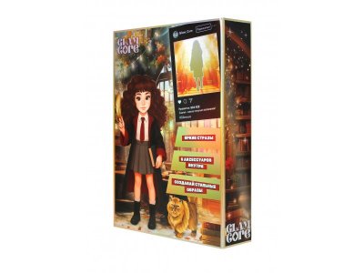 Кукла шарнирная Funky Toys Glam Core Лекси в школьнаой форме, 25 см 1-00471057_5