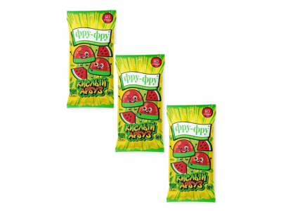 Мармелад жевательный Фру-фру Кислый арбуз 50 г 1-00469687_2