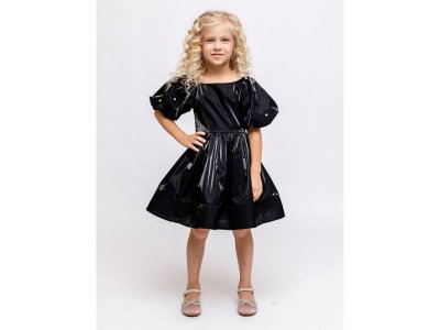 Платье Пуговка Марго чёрный 100471304