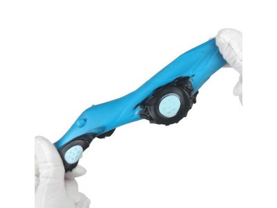 Игрушка-антистресс Супер Жим Тянучка с шариками Синий Трактор, 8 см 1-00469504_4