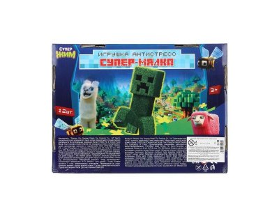 Игрушка-антистресс Супер Жим Жмяка пиксельные персонажи 1-00469508_6