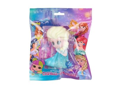 Игрушка-антистресс Супер Жим Сквиш-малыш Девочка в голубом платье 1-00469515_6