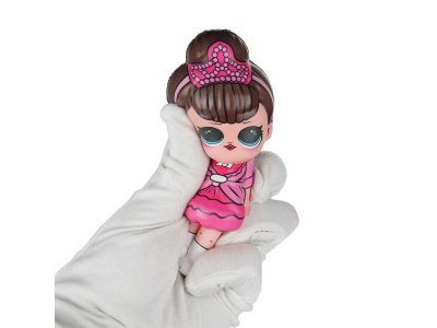 Игрушка-антистресс Супер Жим Сквиш-малыш Девочка в розовом платье 1-00469520_2