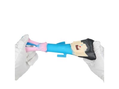 Игрушка-антистресс Супер Флекс Тянучка пиксельный персонаж в синем свитере 1-00469522_2