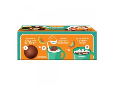 Шоколадный шар с маршмеллоу Трио 84 г 1-00469325_7