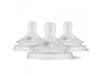 Соска Philips Avent силикон. Natural Response сред. поток Т3, быстр. поток Т4, очень быстр. поток T5 1-00471406_2