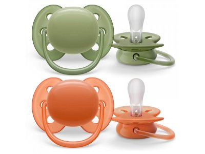 Пустышка Philips Avent ultra soft 18+ мес., 2 шт. 1-00471407_2