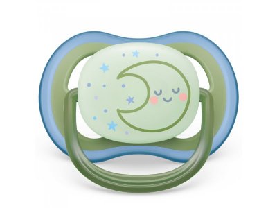 Пустышка Philips Avent ultra air ночная 18+ мес., 2 шт. 1-00471409_3