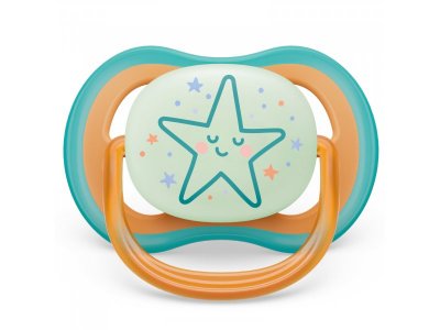 Пустышка Philips Avent ultra air ночная 18+ мес., 2 шт. 1-00471409_4