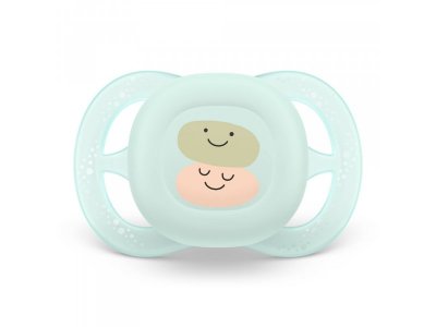 Пустышка Philips Avent для новорожденных ultra start с рисунком 0-2 мес., 2 шт. 1-00471411_5