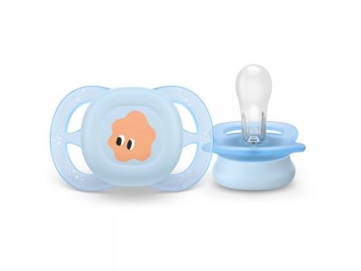 Пустышка Philips Avent для новорожденных ultra start с рисунком 0-2 мес., 2 шт. 1-00471411_8