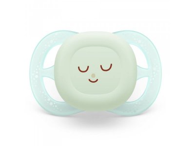 Пустышка Philips Avent для новорожденных ultra start ночная со светящейся кнопкой  0-2 мес., 2 шт. 1-00471412_7