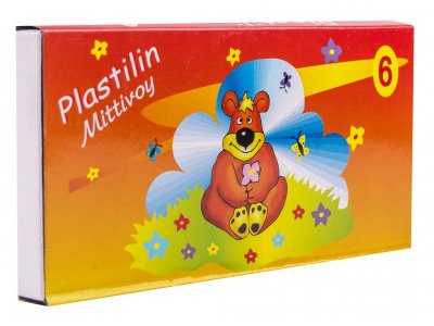 Пластилин Top Shine 6 цветов 1-00412637_2