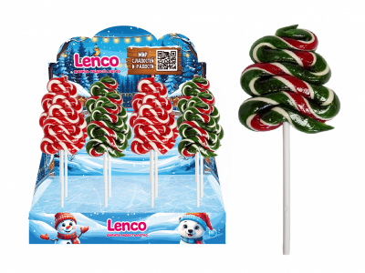 Карамель леденцовая Lenco Елочка малая Ассорти 30 г 1-00441363_3