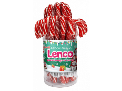 Карамель леденцовая Lenco Трость к Новому Году 28 г 1-00471454_2