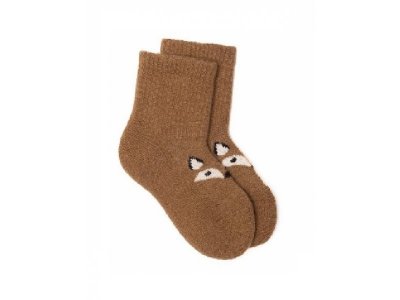 Носки Eurowool рыжие с лисичкой 100471357