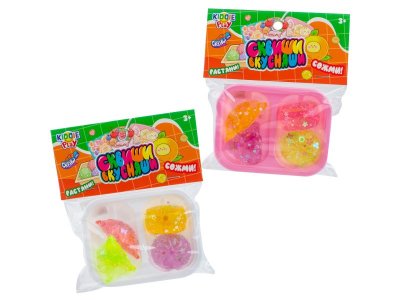 Сквиши KiddiePlay Ассорти ярких мармеладок в ассорт. 100471493