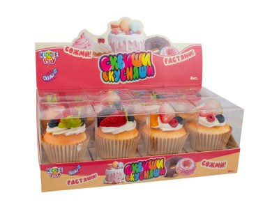 Сквиш KiddiePlay Пироженка с фруктами 1-00471497_2