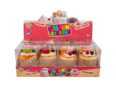 Сквиш KiddiePlay Пироженка с фруктами 1-00471497_3