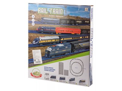 Игрушка Zhorya Железная дорога 1-00463810_4