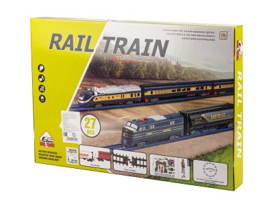 Игрушка Zhorya Железная дорога 1-00463811_5