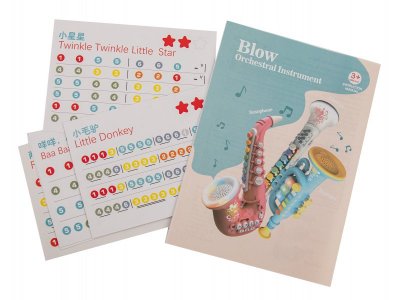 Игрушка интерактивная Zhorya Саксофон 1-00463851_5