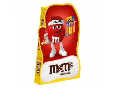 Набор подарочный M&Ms & friends Варежка 121 г 1-00471517_2