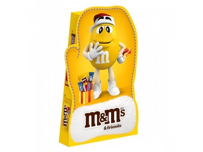 Набор подарочный M&Ms & friends Варежка 121 г 1-00471517_4