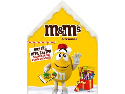 Набор подарочный M&Ms & friends Пряничный домик 167 г 100471518
