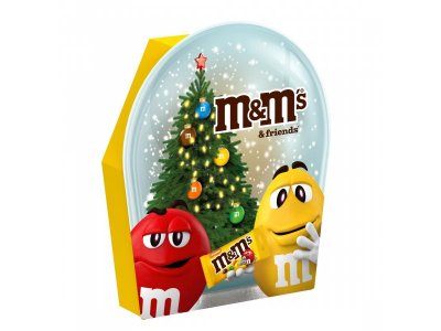 Набор подарочный M&Ms & friends Снежная сфера 148 г 1-00471522_2
