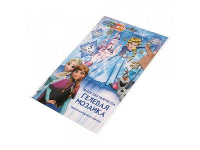 Набор для творчества Мульти Арт Гелевая мозаика 17*23 см Снежная принцесса 1-00469722_4