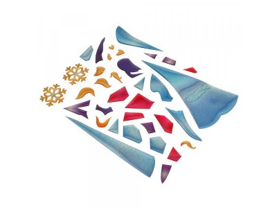 Набор для творчества Мульти Арт Гелевая мозаика 17*23 см Снежная принцесса 1-00469722_5