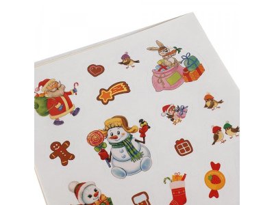 Альбом наклеек Умка 100 наклеек. Новогоднее волшебство, 14,5*21 см, 4 стр. 1-00469727_4