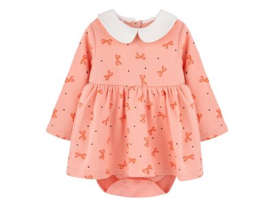 Боди-платье  Palloncino Lilac Dots розовый 100459408