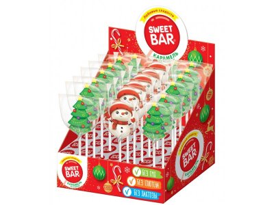 Карамель Sweet Bar фигурная на палочке 20 г в ассорт. 100471643