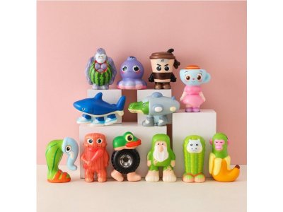 Игрушка-антистресс 1Toy Сквиш Итальянский брейнрот, 10-12 см в ассорт. 100469746