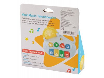 Игрушка музыкальная Zhorya Пианино ёжик 1-00463783_4