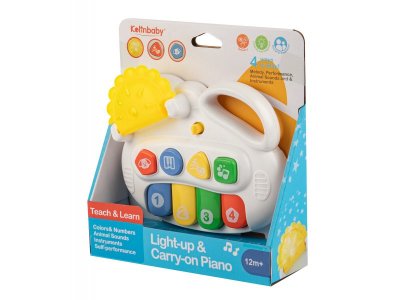 Игрушка музыкальная Zhorya Пианино ёжик 1-00463783_5