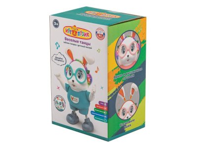 Игрушка Zhorya Зайчик танцовщик 1-00463847_4
