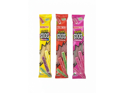 Мармелад жевательный Bebeto Sour Sticks Watermelon со вкусом арбуза 30 г 1-00471353_2